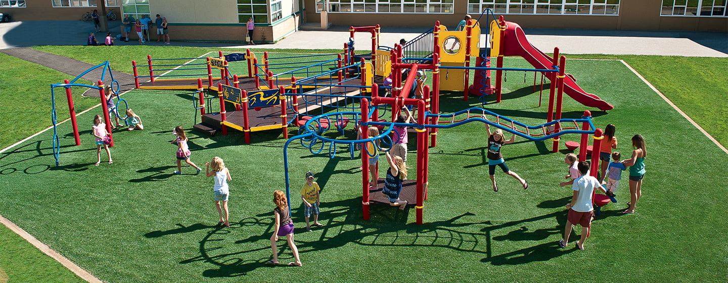 Детская площадка для школы